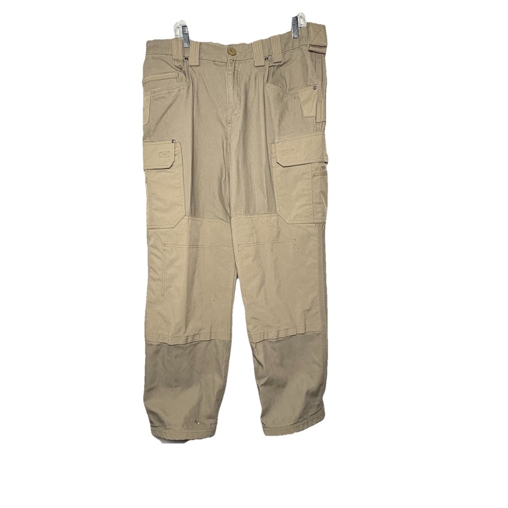 Duluth Trading Company‎ Canvas Cargo Pants Work Quality Durable Material 38 X 32